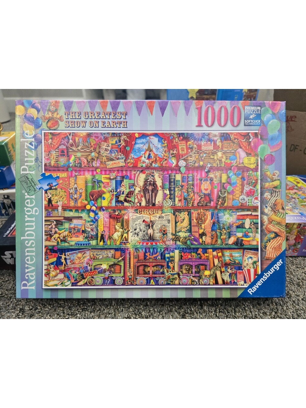 Ravensburger Aimee Stewart Greatest Show on Earth 1000 Pc Puzzle